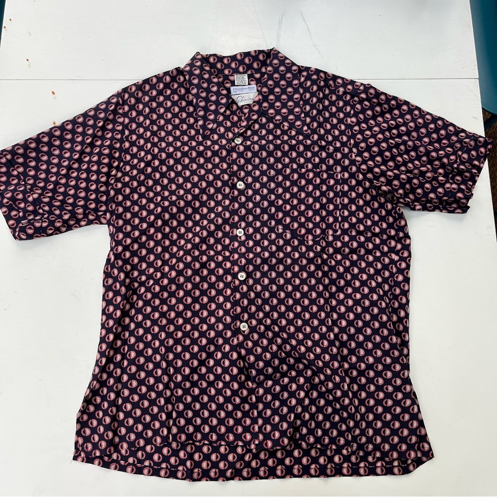 Vintage Christian Dior casual shirt, Men's Medium